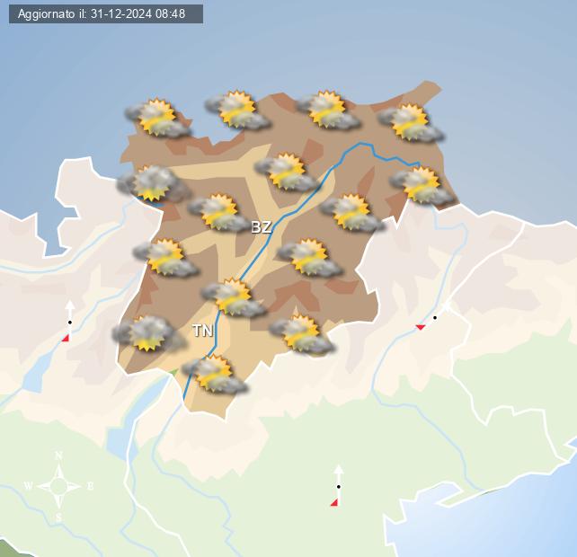 Previsioni Meteo Trentino Alto Adige | Centro Meteo Italiano