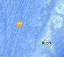 Terremoto Isole Fiji, Tonga Terremoto Isole Fiji, Tonga