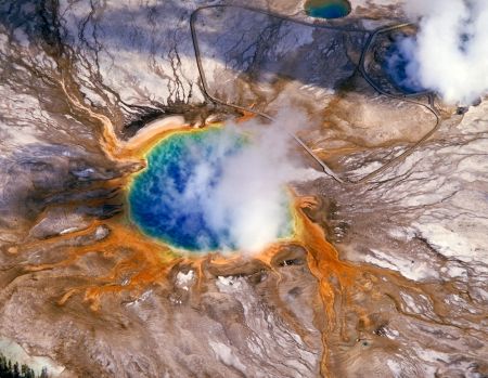 L'immagine della caldera dello Yellowstone