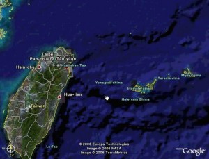 Isola di Yonaguni in Giappone