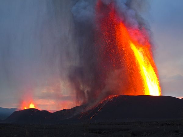 Vulcano Nyamuragira Vulcano Nyamuragira