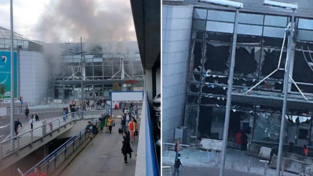 Risultati immagini per attacco all'aeroporto Bruxelles