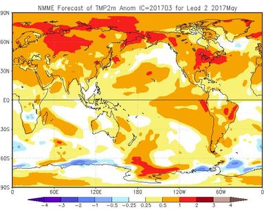 Meteo Maggio 2017, ultimo mese di primavera fresco e piovoso o con anticipo d'estate? - cpc.ncep.noaa.gov Meteo Maggio 2017, ultimo mese di primavera fresco e piovoso o con anticipo d'estate? - cpc.ncep.noaa.gov