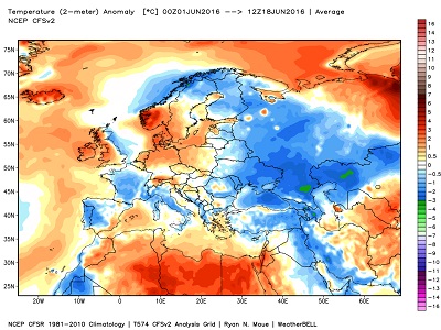 Meteo Giugno 2016 Prosegue La Fase Di Tempo A Tratti Instabile Anche