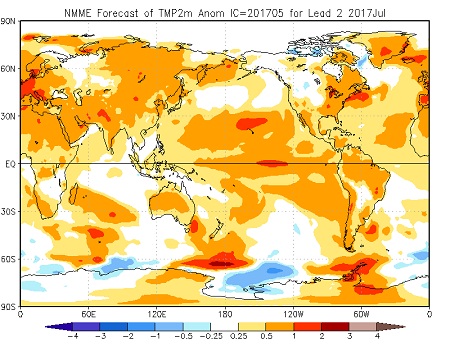 Meteo Luglio 2017, prime tendenze sul mese centrale dell'estate - cpc.ncep.noaa.gov Meteo Luglio 2017, prime tendenze sul mese centrale dell'estate - cpc.ncep.noaa.gov