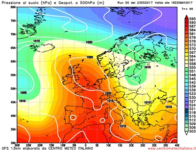 Meteo - Inizio settimana con tempo stabile e temperature in aumento