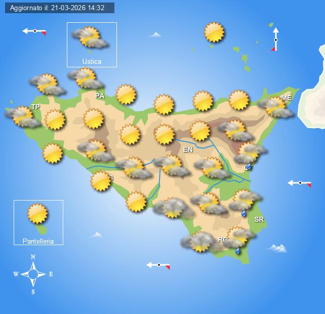 Previsioni Meteo Sicilia Centro Meteo Italiano