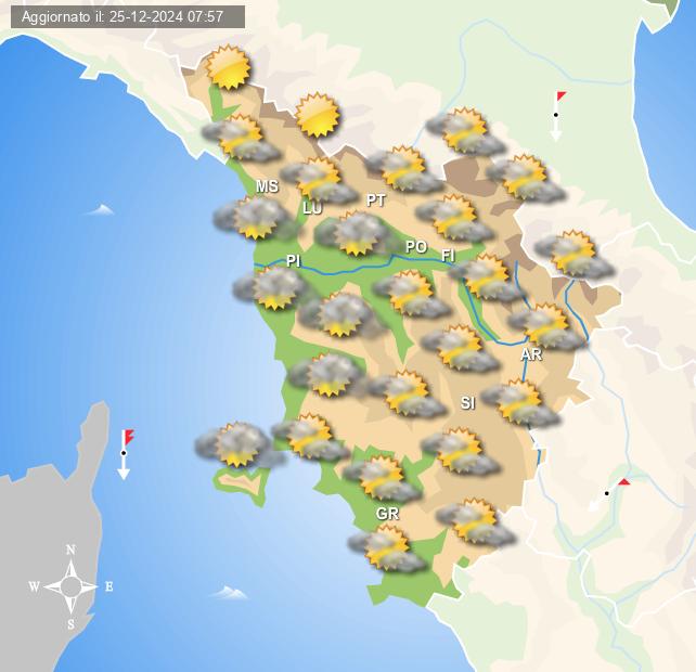 Previsioni Meteo Toscana | Centro Meteo Italiano