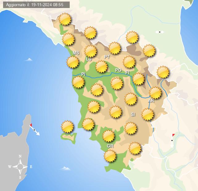 Previsioni Meteo Toscana | Centro Meteo Italiano