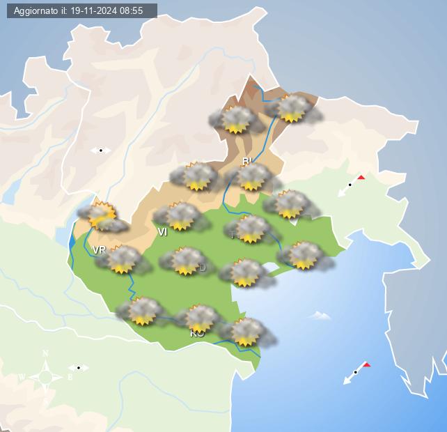 Previsioni Meteo Veneto | Centro Meteo Italiano