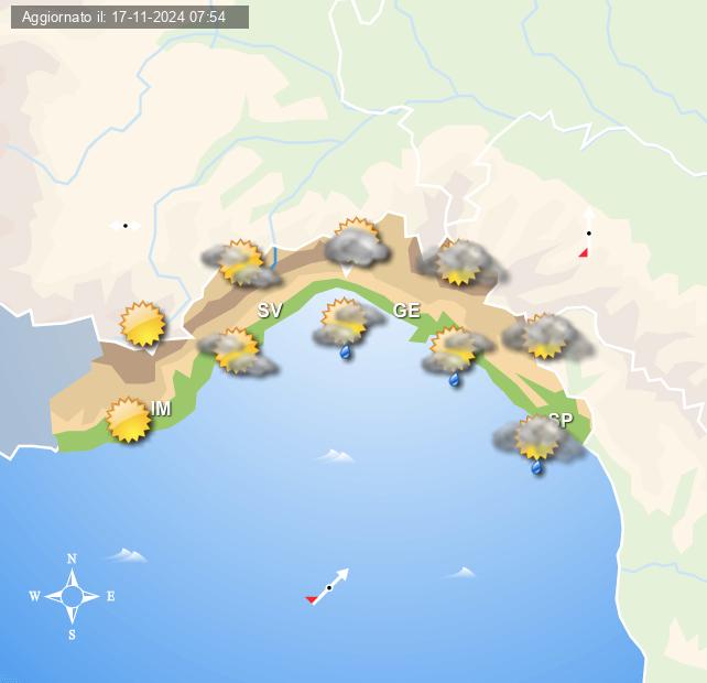 Previsioni Meteo Liguria | Centro Meteo Italiano