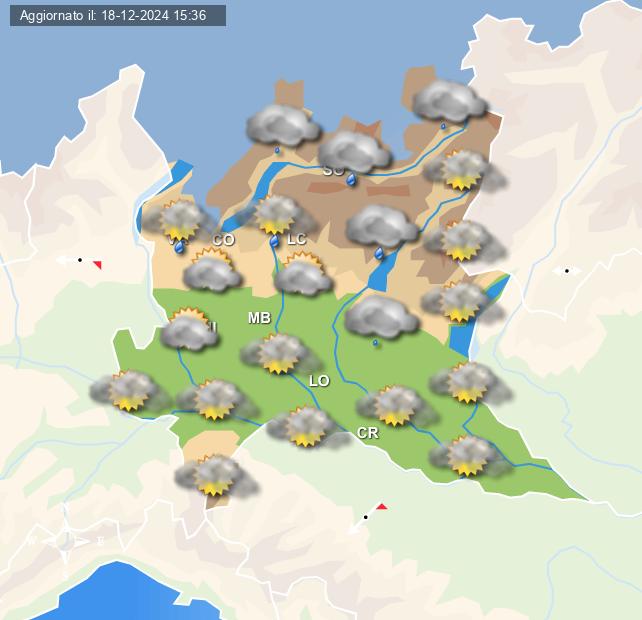 Previsioni Meteo Lombardia | Centro Meteo Italiano