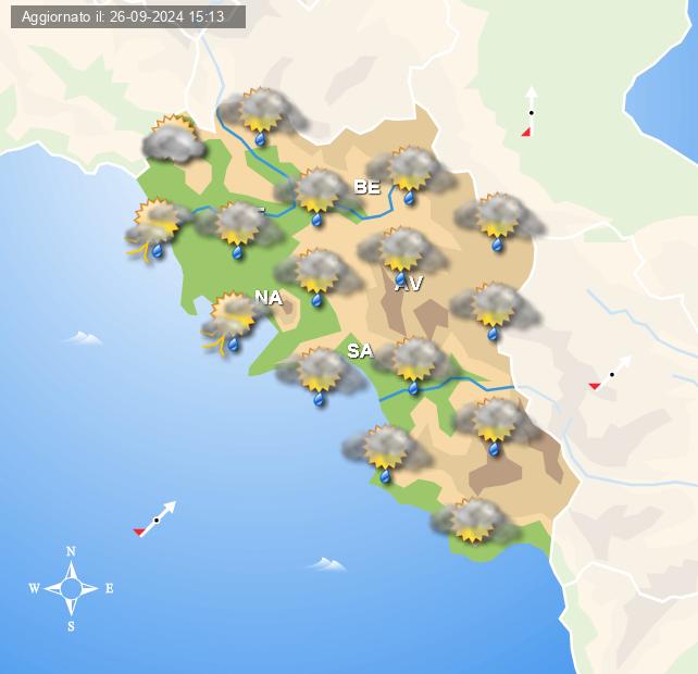 Previsioni Meteo Campania Centro Meteo Italiano