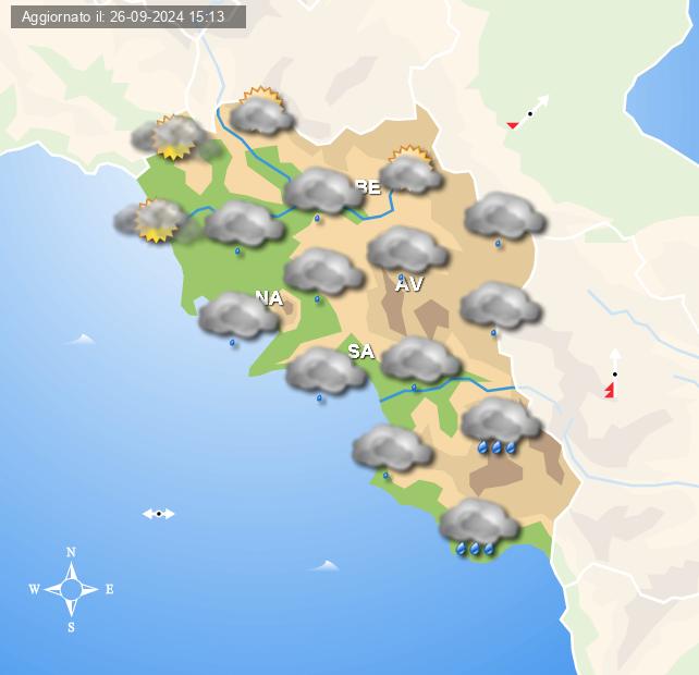 Previsioni Meteo Campania Centro Meteo Italiano