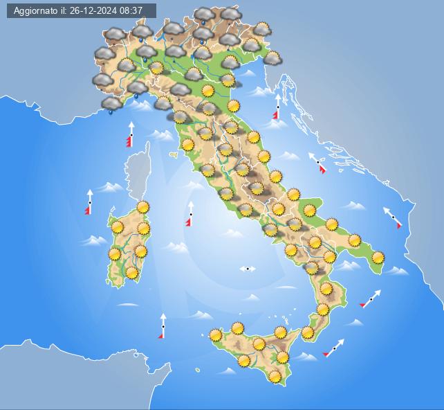 Previsioni Meteo Italia Oggi E Settimana Centro Meteo Italiano