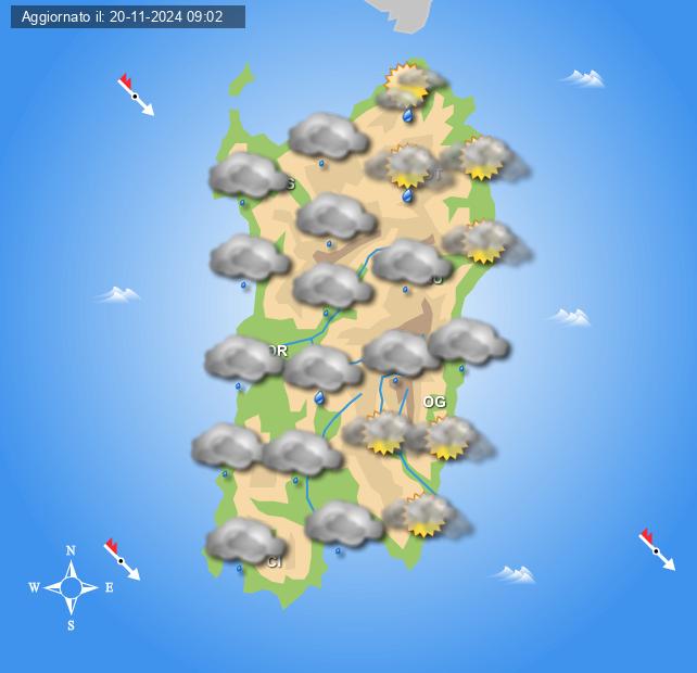 Previsioni Meteo Sardegna | Centro Meteo Italiano