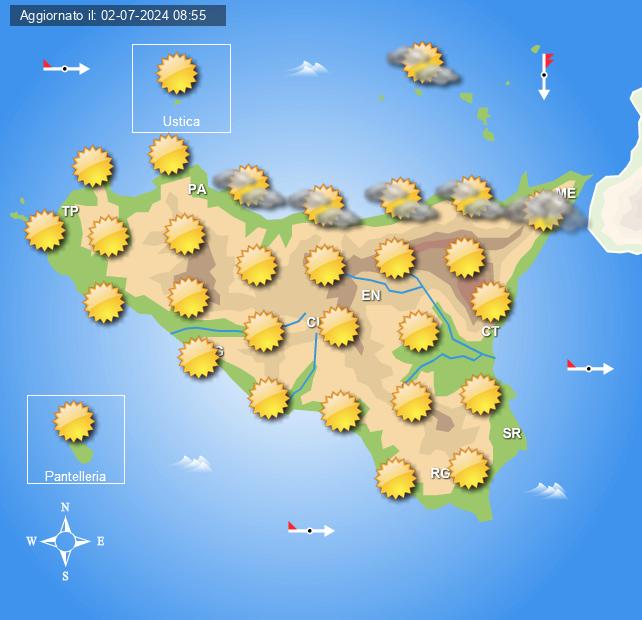 Sicily weather forecast info, when to go