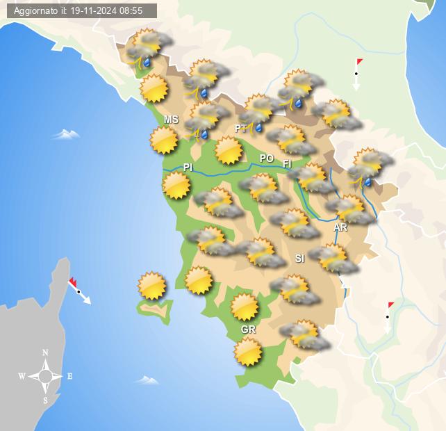 Previsioni Meteo Toscana | Centro Meteo Italiano