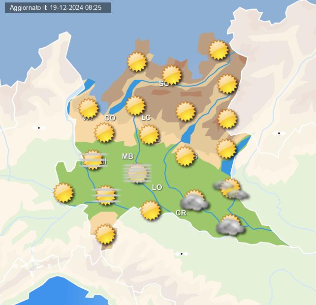 Previsioni Meteo Lombardia | Centro Meteo Italiano