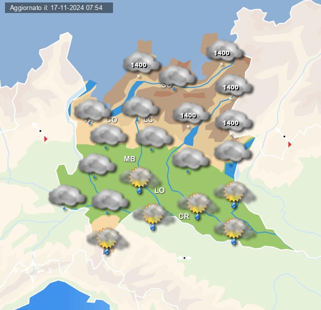 Previsioni Meteo Lombardia | Centro Meteo Italiano