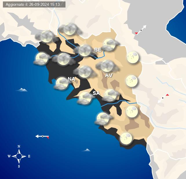 Previsioni Meteo Campania Centro Meteo Italiano