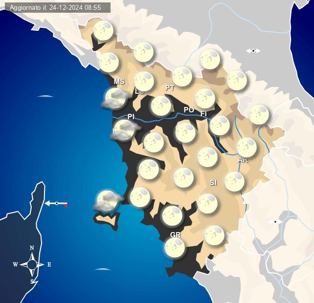 Previsioni Meteo Toscana | Centro Meteo Italiano