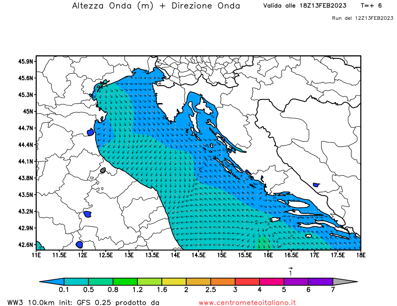Previsioni Mare Adriatico Settentrionale Centro Meteo Italiano