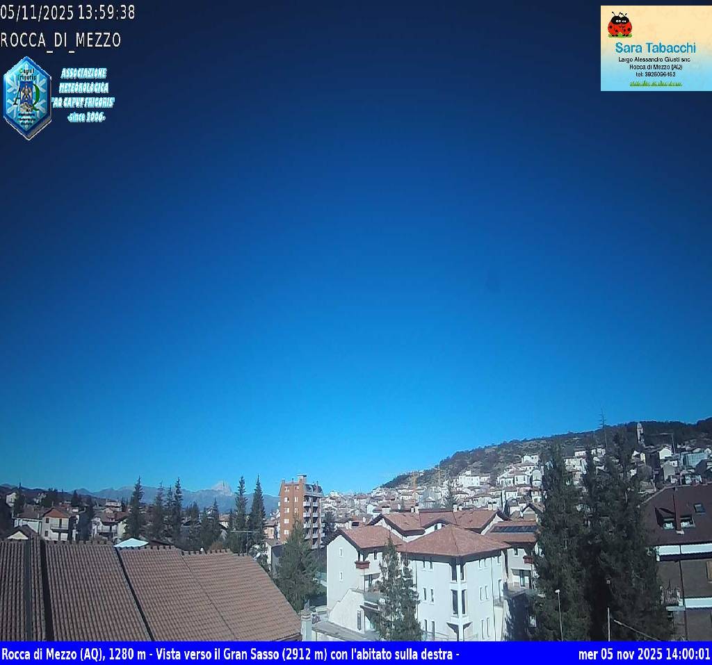 Webcam ROCCA DI MEZZO
