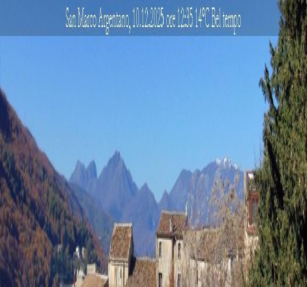 Webcam SAN MARCO ARGENTANO