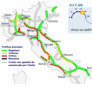 Esodo Traffico Autostrade: Previsioni Da Bollino Nero E Partenze ...