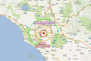 Terremoto Roma: oggi scossa 2.5 nella Capitale - Centro ...