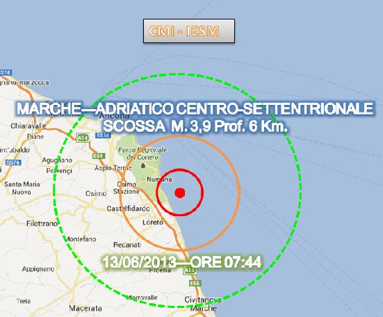 Terremoto Marche Oggi Scossa Avvertita Ad Ancona