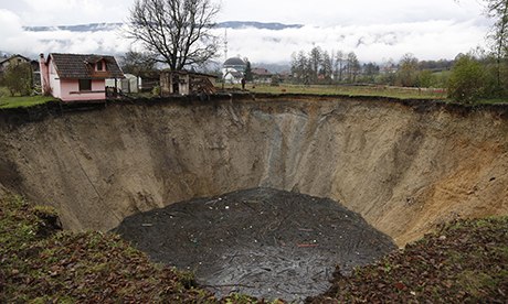 The Bosnia sinkhole 