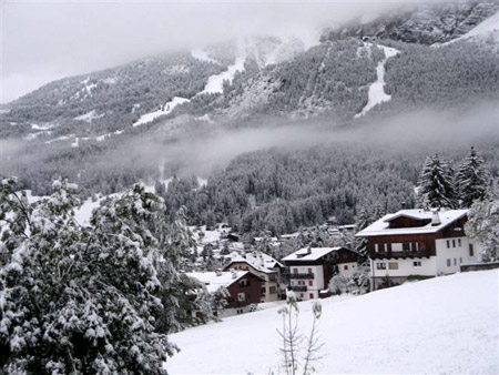 Torna la neve a Cortina Ampezzo 24 Dicembre 2013
