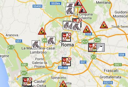 Traffico Roma oggi Gra tempo reale 19 Marzo 2014 - Centro ...