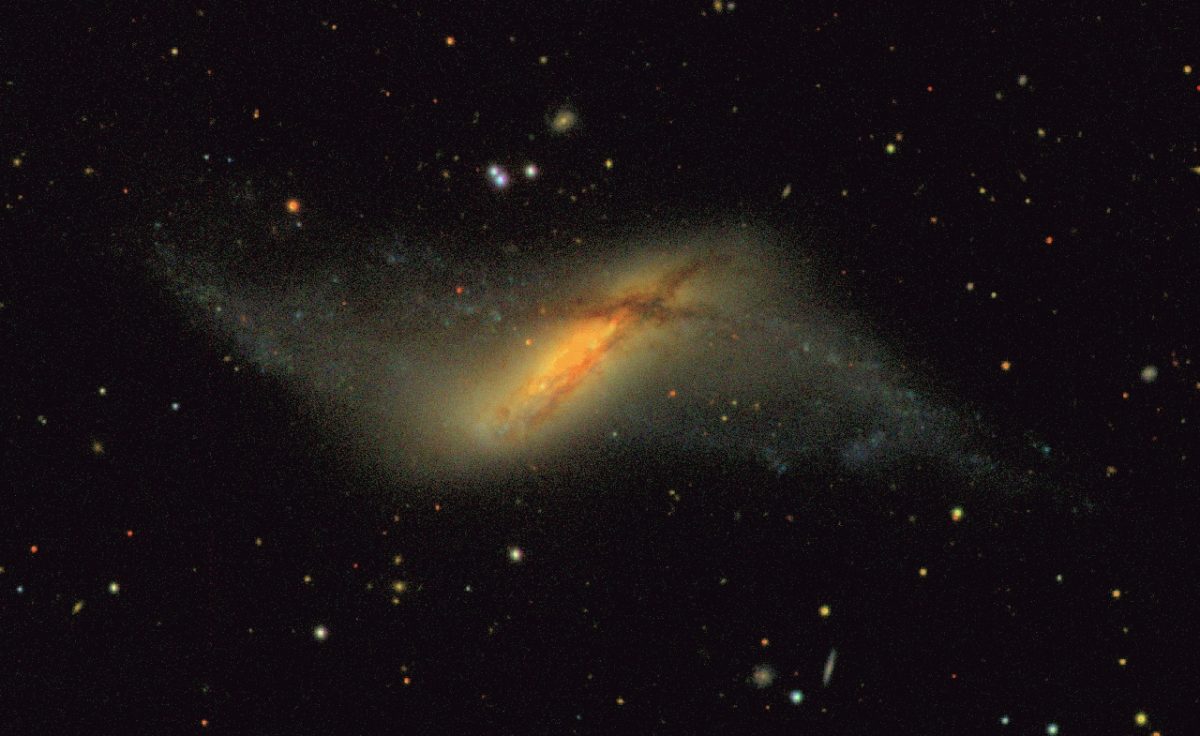 Galassia NGC660 Galassia NGC660