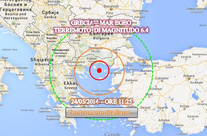Terremoto oggi Italia 27 maggio 2014, ieri scosse M 2.5 ...