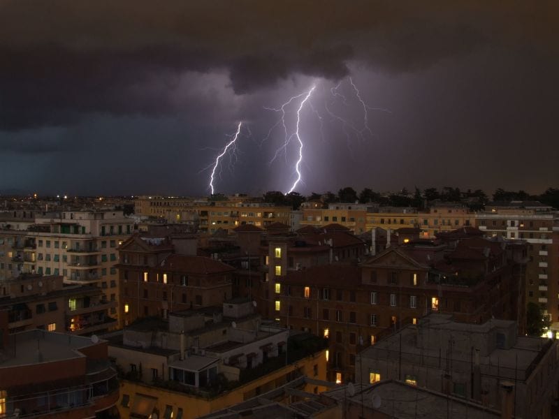 Roma: forti piogge e temporali attesi per domani 5 ...