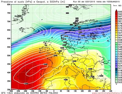 Inverno in pausa dopo l'Epifania sull'Italia con tempo più mite e stabile?