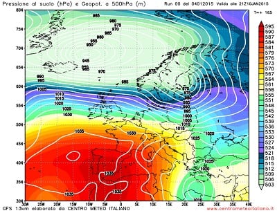 Freddo in arrivo domani al Centro Sud Italia, poi ancora temperature in ripresa