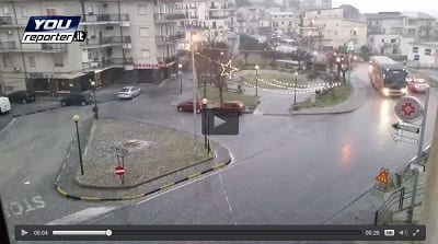 Grandine in Calabria grossi chicchi sono caduti questa mattina a Carati (CS)