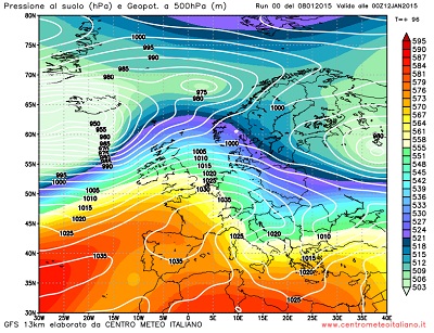 Inverno sulla via del ritorno in Italia da domenica, ma prima farà caldo