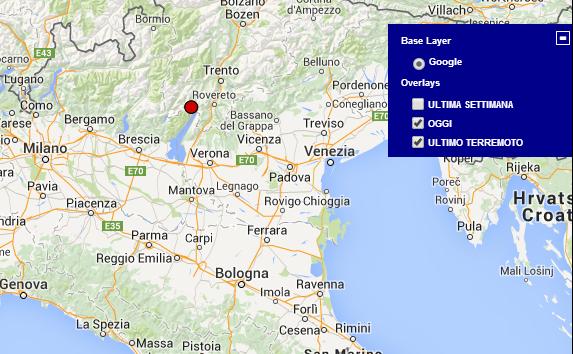 Terremoto Oggi Italia 8 Gennaio 2015 Scossa M 22 Zona Lago
