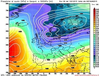 Inverno nella seconda metà di Gennaio, aumentano le probabilità