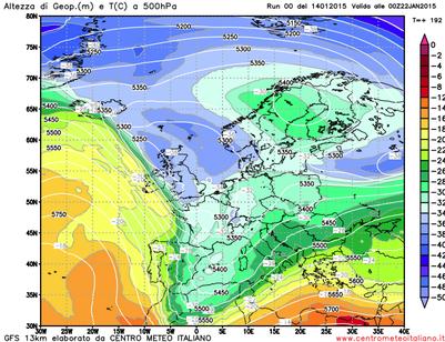 Inverno: freddo di nuovo protagonista nell'ultima decade di Gennaio?