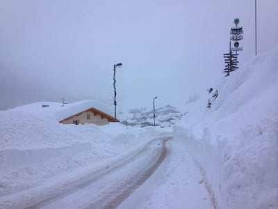 Neve abbondante su Alpi e Appennini in tre giorni attesi accumuli fino a 110 centimetri