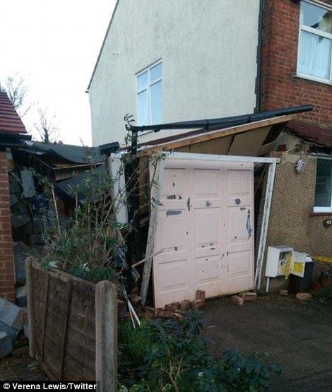 Tornado a nord ovest di Londra