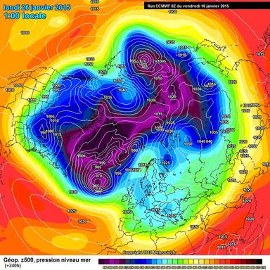 Inverno in arrivo, spunta l'ipotesi anticiclone Russo per fine Gennaio