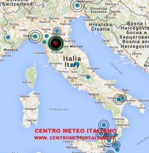 Terremoto oggi Emilia e Toscana 23 gennaio 2015, info dati sequenza sismica