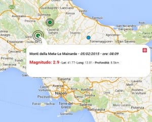Terremoto oggi Abruzzo, due scosse ravvicinate